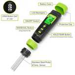 Contor de pH și tester de umiditate pentru sol hard
