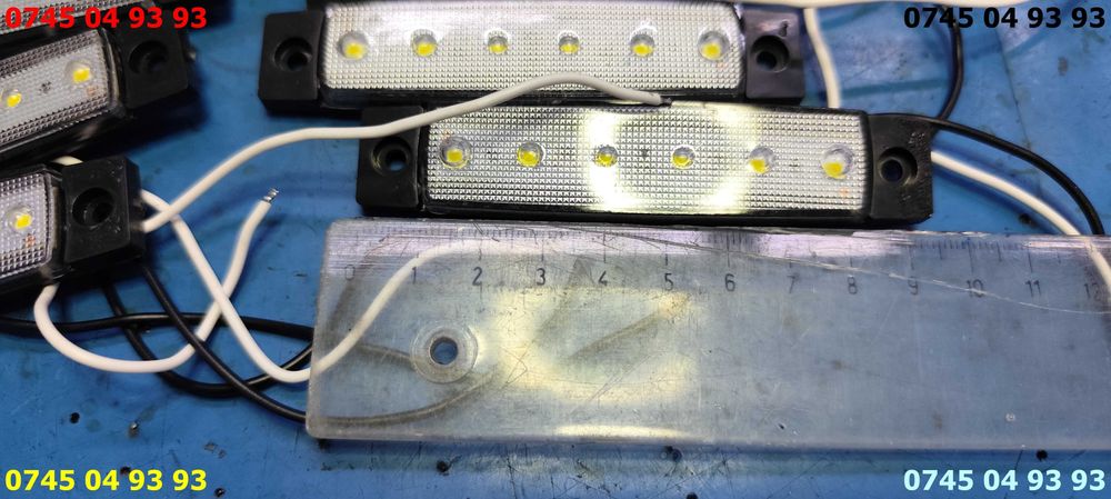 led set de 8 a cate 6 leduri cu suruburi si scotch adeziv pret toate 8