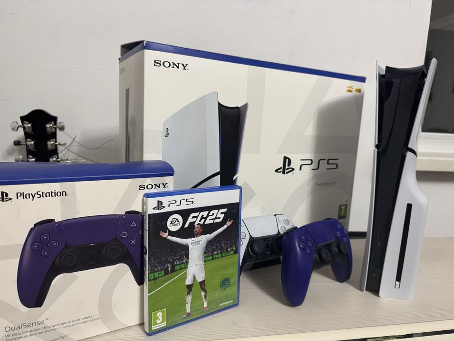 PS5 slim (два джойстика) FC25