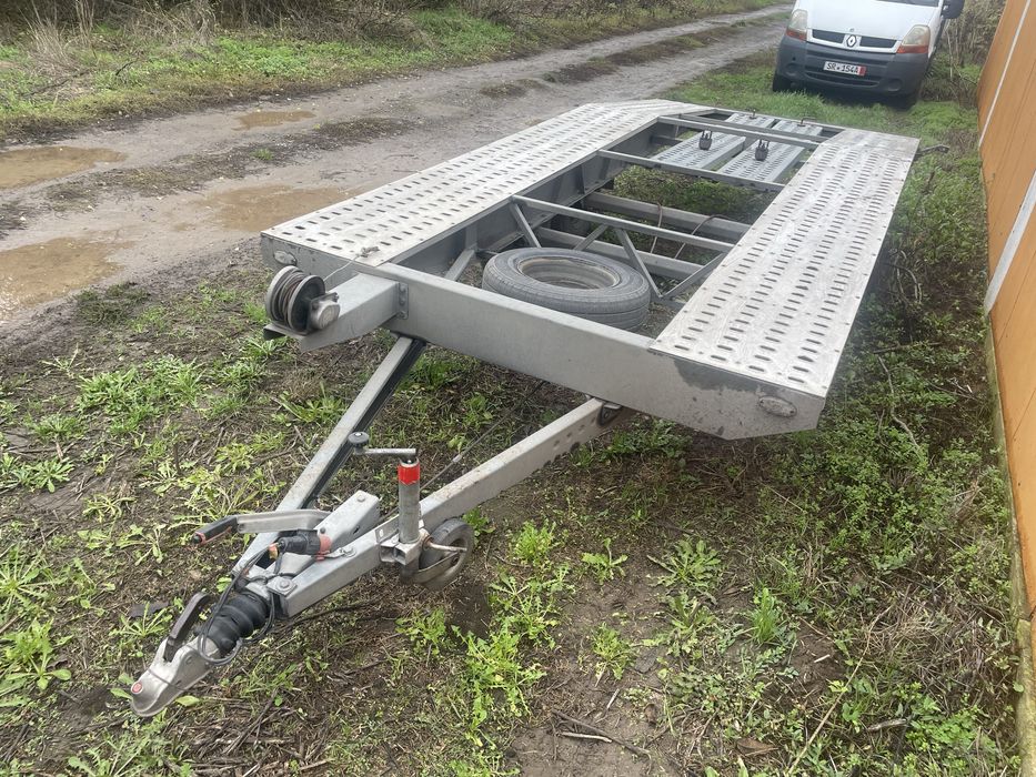 Двуосна платформа ремарке