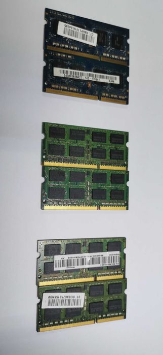 Memorie Ram 2/4/8gb ddr3