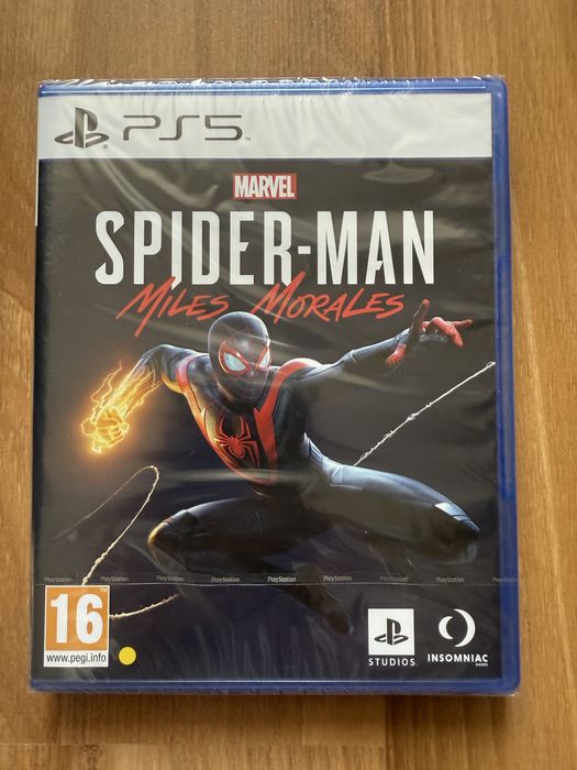 НОВ Spiderman Miles Morales PS5 Playstation