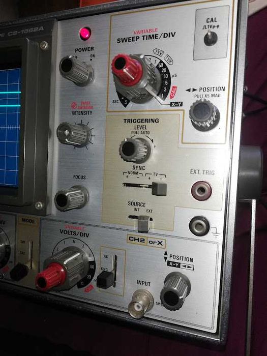 vand osciloscop TRIO KENWOOD CS 1562A,made in japan