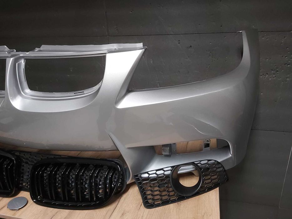 Bara Fata BMW E90 An 2005-2008 Aspect M (i354 - Gri) Vers. 2