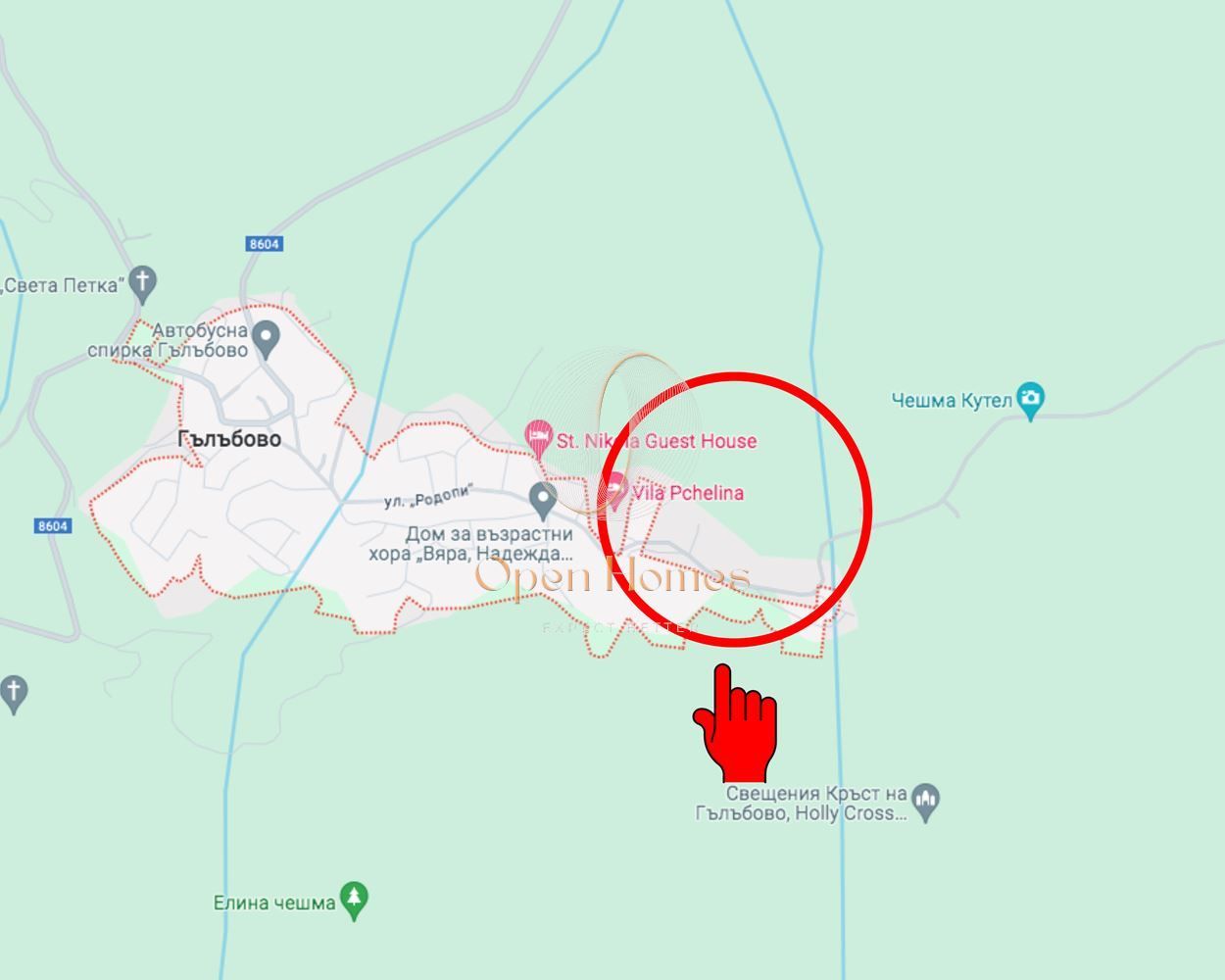 Продава се Парцел в с. Гълъбово, Област Пловдив - 718 кв.м за 43 €/кв.м - Снимка #1