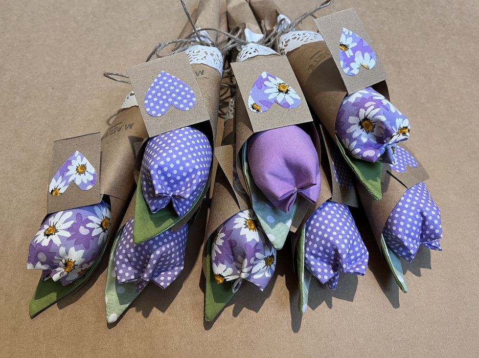 текстилни лалета  Ръчна Изработка  Лалета от плат