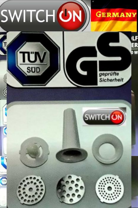 Mașină electrică pentru tocat carne SWITCHON  Germania NOUĂ - 170 Lei