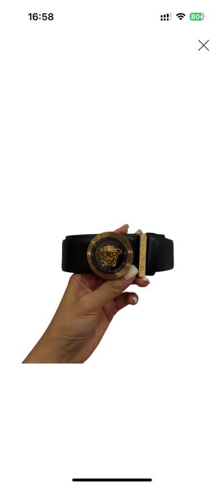 Оригинальный Ремень Versace, куплен в официальном магазине в Шанхае.