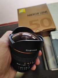 Samyang 8mm f/3.5 fisheye for Nikon