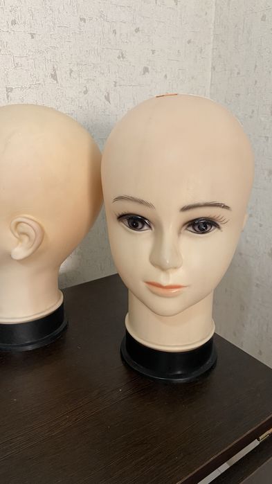Продаю манекены головы б/у по 1500тг