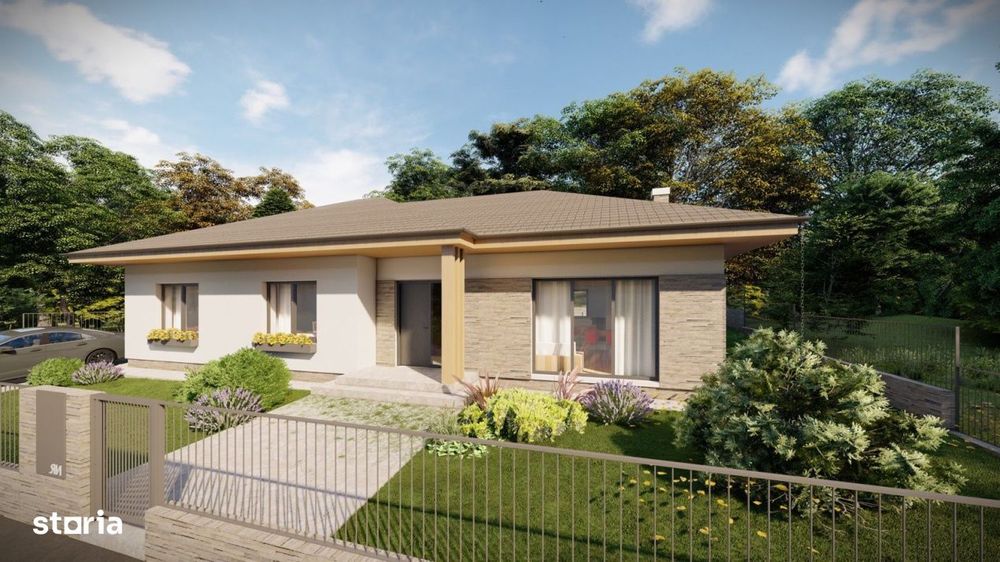 Oportunitate! Teren cu proiect autorizat casa individuala – Chinteni