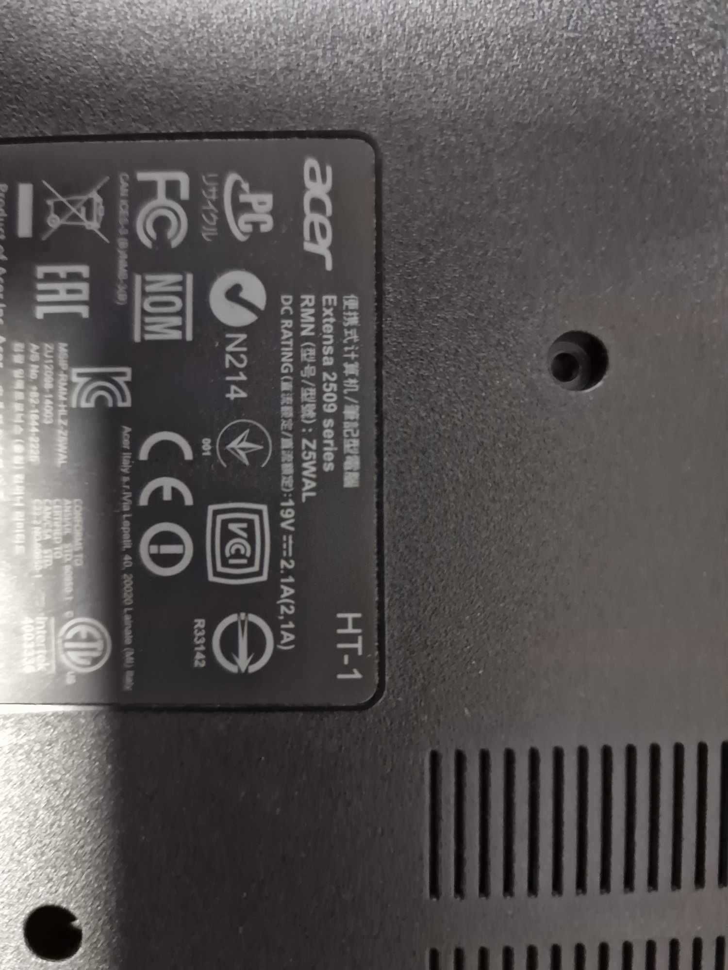 Лаптоп Acer Aspire E15 за части