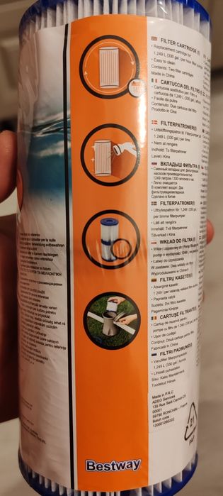 Cartuș filtrant piscină