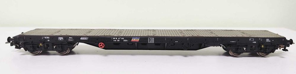 macheta vagon platforma port container CFR Marfa H0 1:87