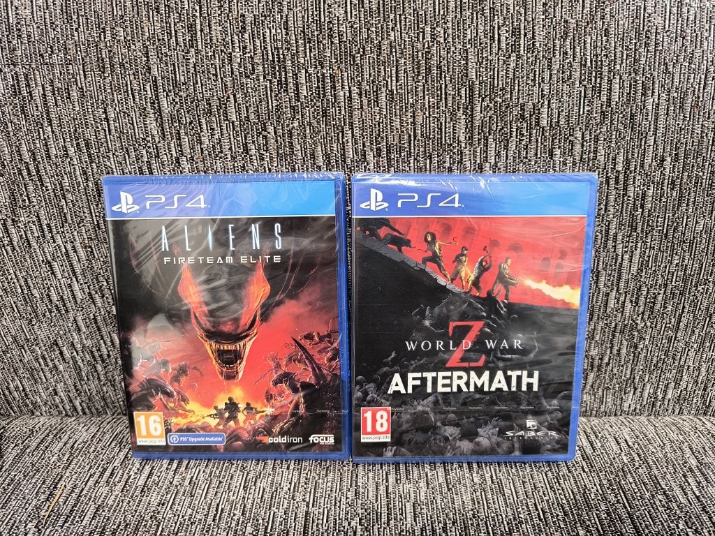 Aliens Fireteam Elite, World War Z aftermath PS4 playstation 4