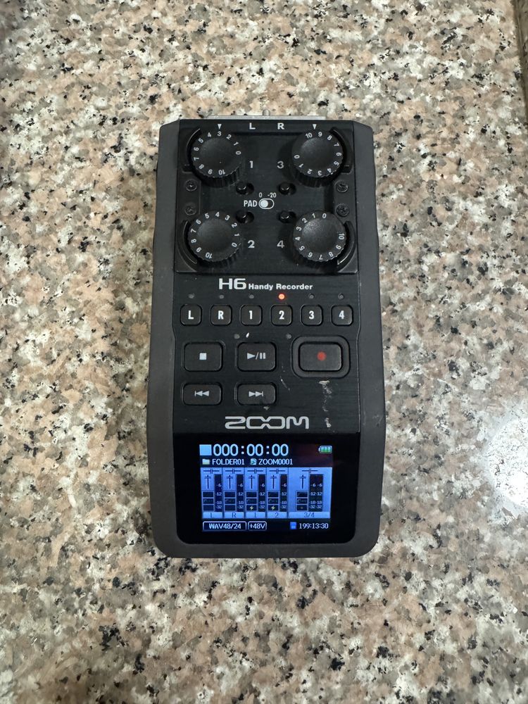 Zoom H6 Handy Recorder + XYH-6 & MSH-6 капсули