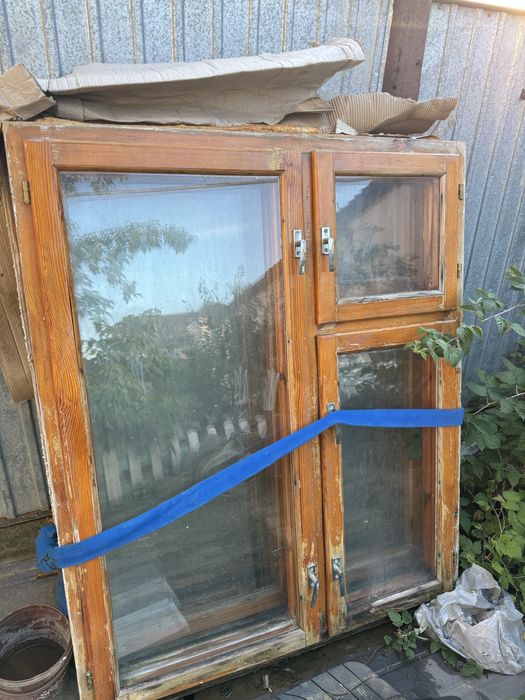 Окна из натурального дуба цена 10к все целое Торг имеется