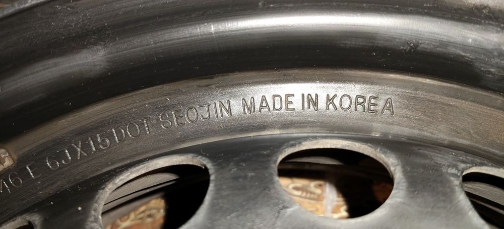 Диски (штампованные) железные