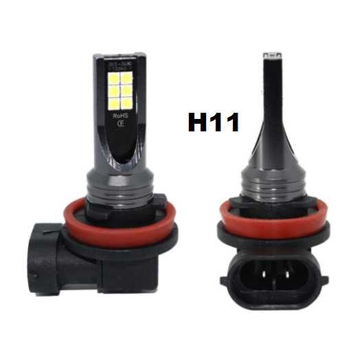 LED крушки H1 H3 H4 H7 H8 H11 HB3 HB4 без вентилатор 6000K