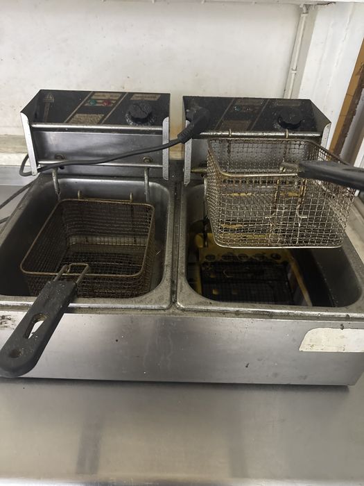 Фритюрница двухзонная