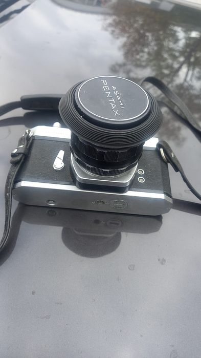 Винтидж Asahi Pentax Spotmatic SP 35 мм филмова камера и 55 мм f1.8