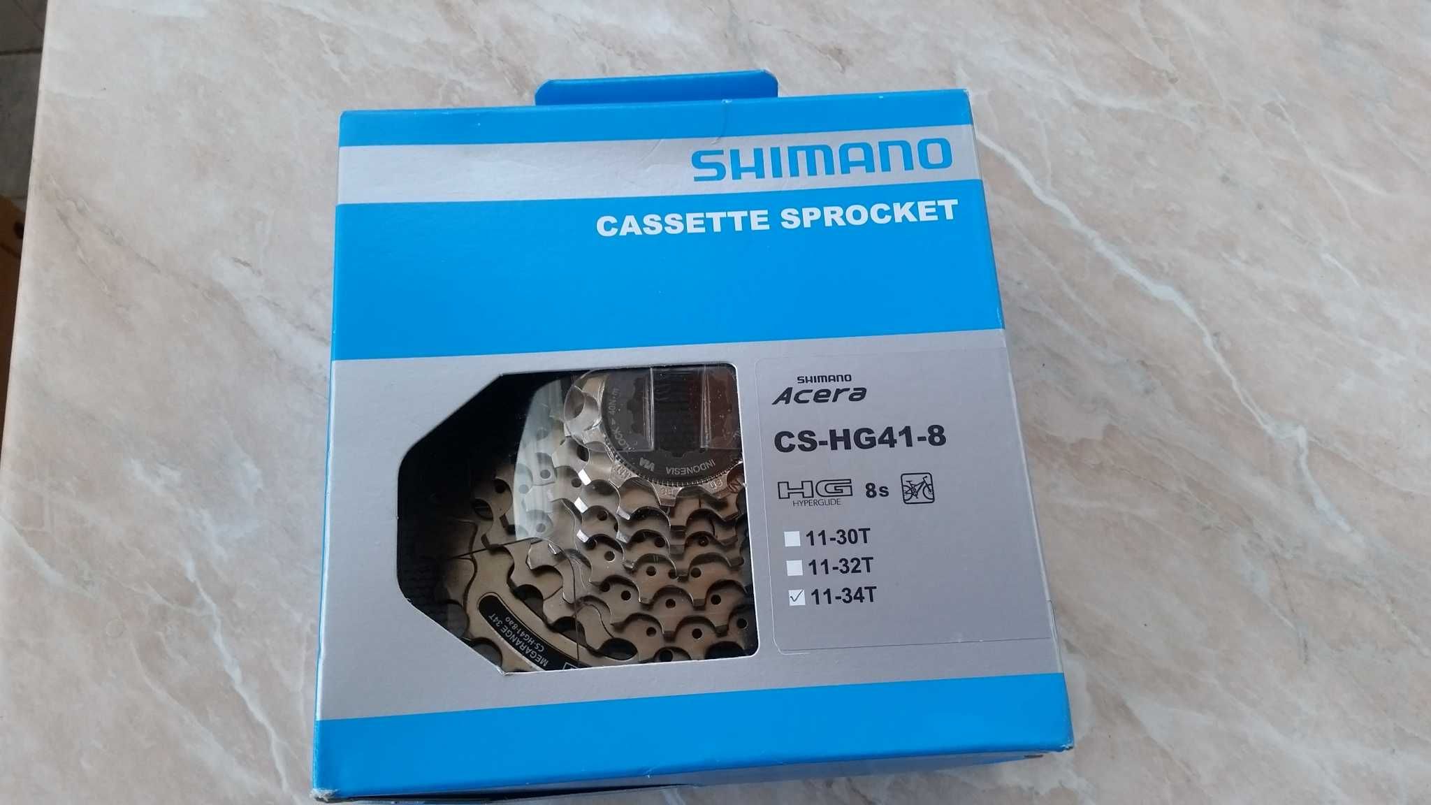 Shimano CS-HG41-8 viteze 11-34T pinion caseta MTB