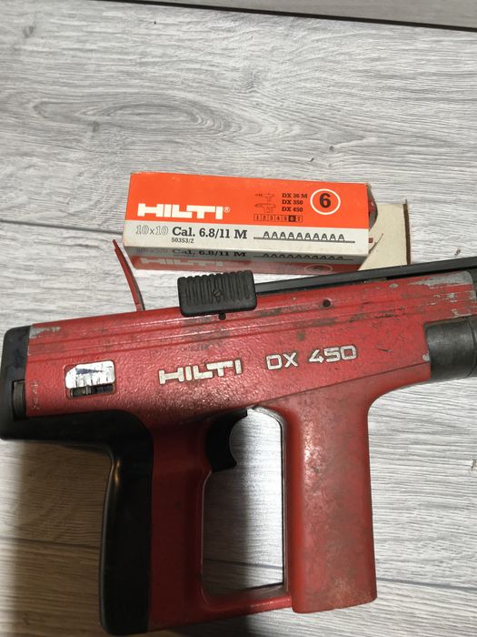 Hilti dx 450 cuie beton