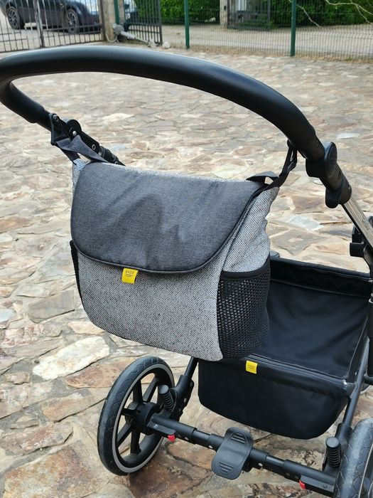 Vând cărucior Expander Exeo gri inchis/gri deschis/negru unisex