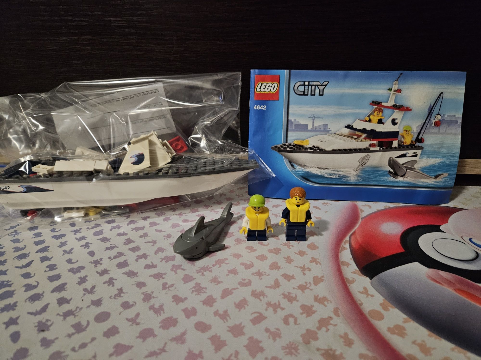 Lego city Barca de pescuit