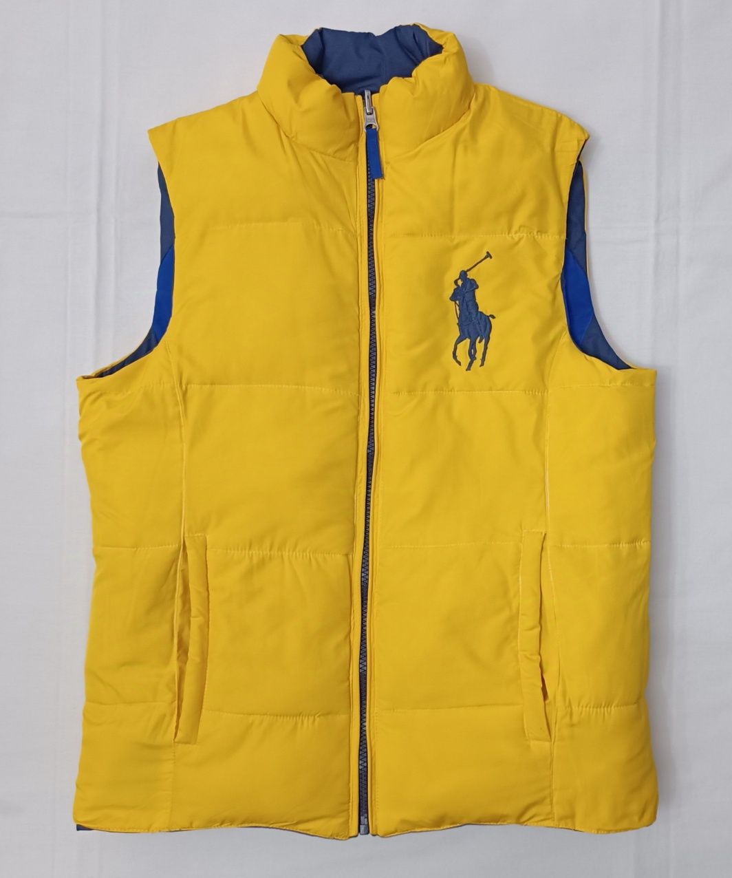 POLO Ralph Lauren Reversible оригинален елек с две лица ръст 147-158см