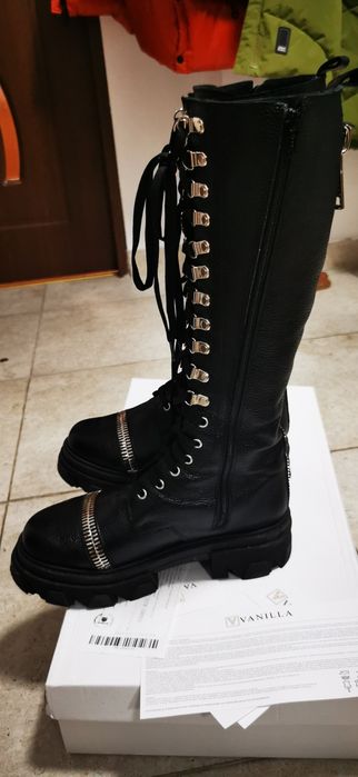 Vând cisme noi piele naturala