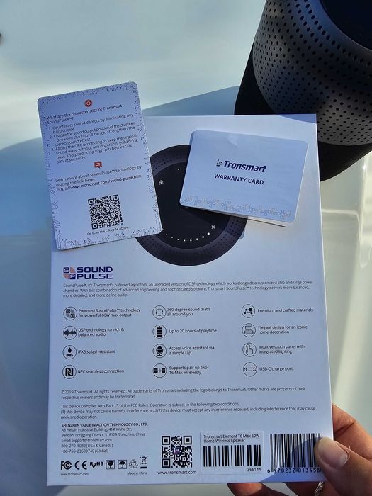 Tronsmart T6 MAX 360° 60w