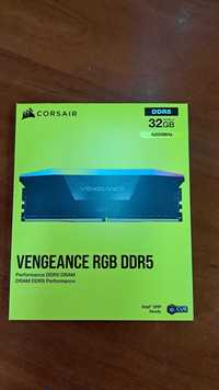 Memorie Corsair VENGEANCE RGB 32GB (2x16GB) DDR5 6200MHz nou