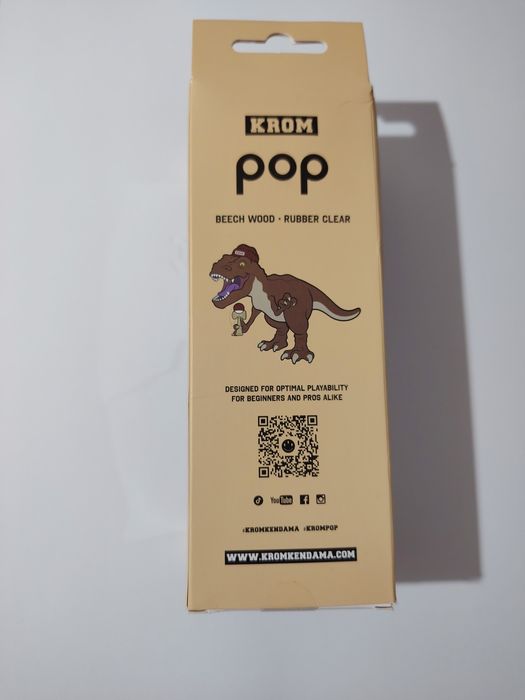 Kendama krom pop rubber noua