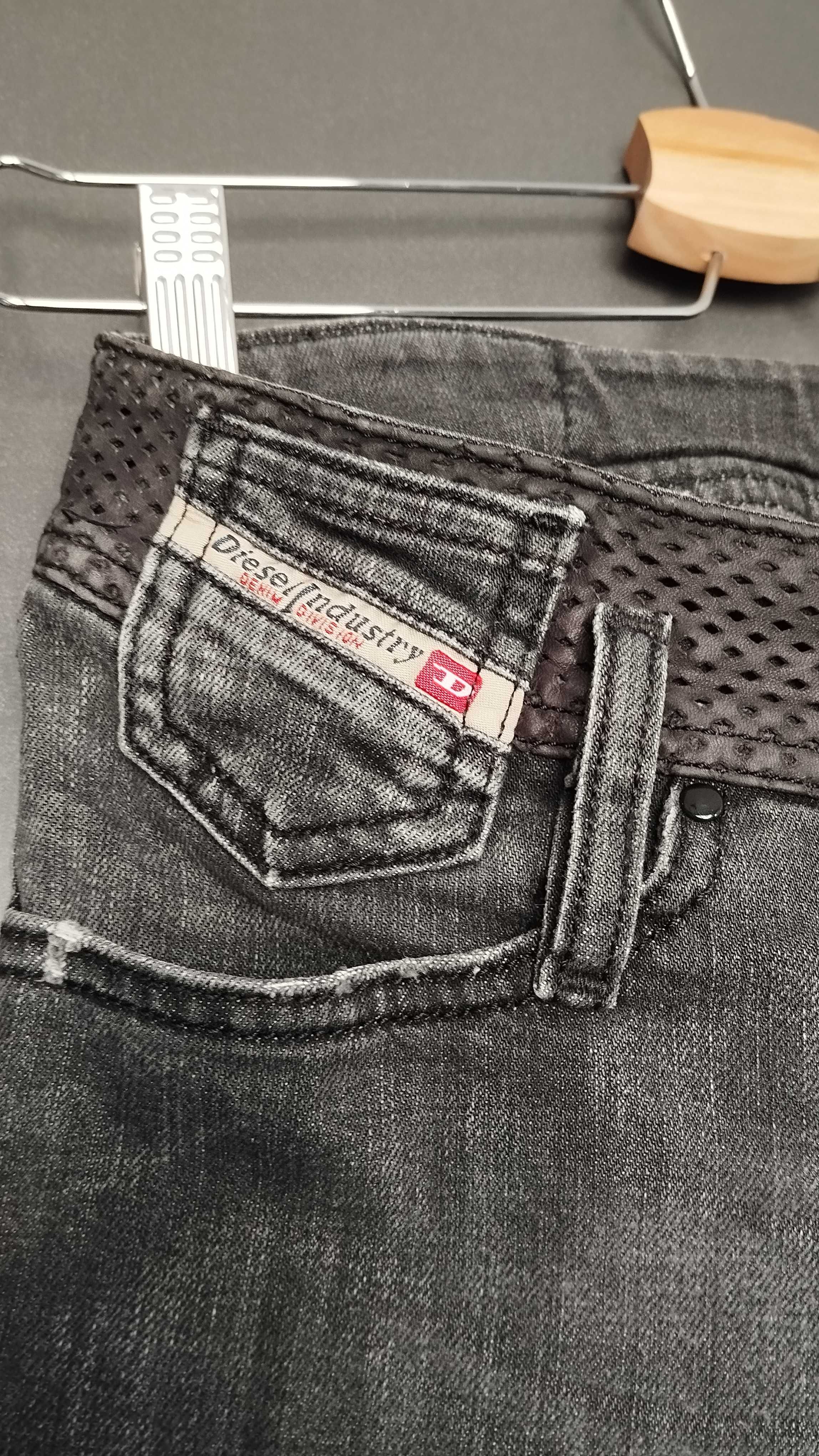 Diesel Matic Дамски skinny дънки размер 25 Y2K