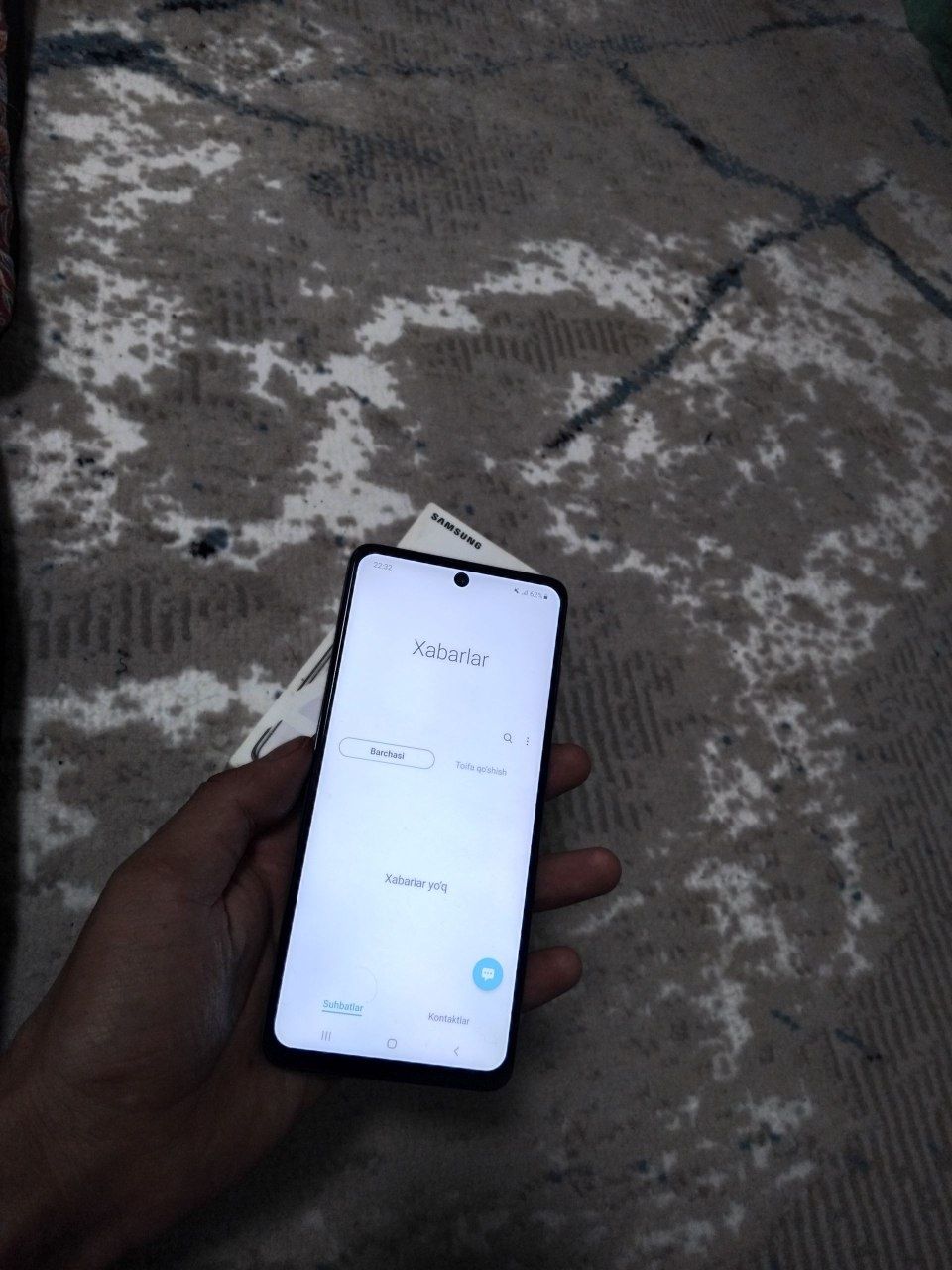 Samsung a51 ideal karobka hujjatlari bor