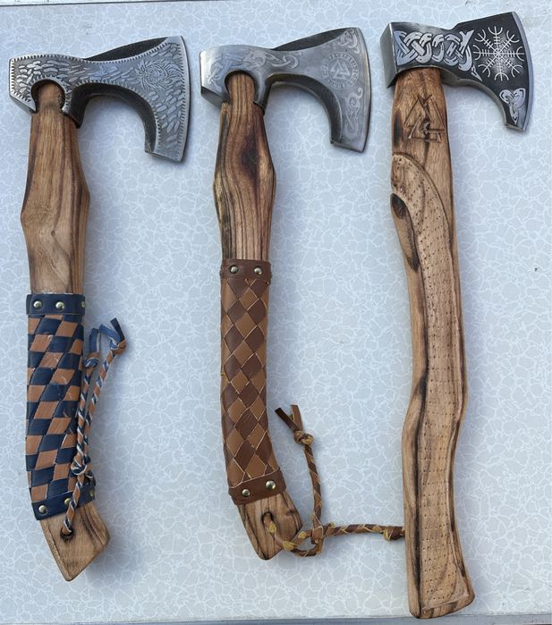 Topoare forjate din otel calit C50