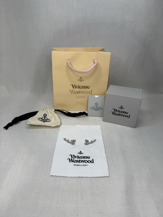 Cercei VIVIENNE Westwood Candy, argintiu