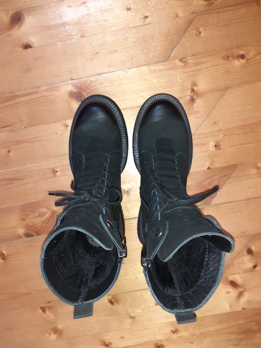 Дамски боти,38 номер,естествена кожа