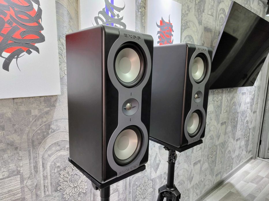M-Audio EX66 — активные студийные мониторы (пара), отличное состояние.