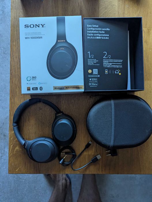 Безжични слушалки Sony XM4