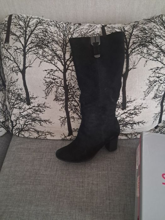 Сапожки женские,Для зимы,замшевые