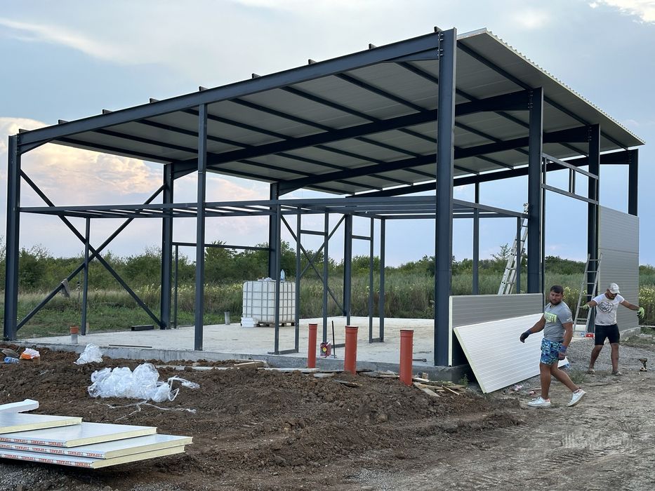 Confectionam hale metalice lucram in toata tara