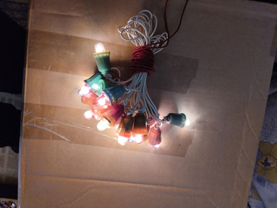 Ёлочные игрушки электрогирлянды