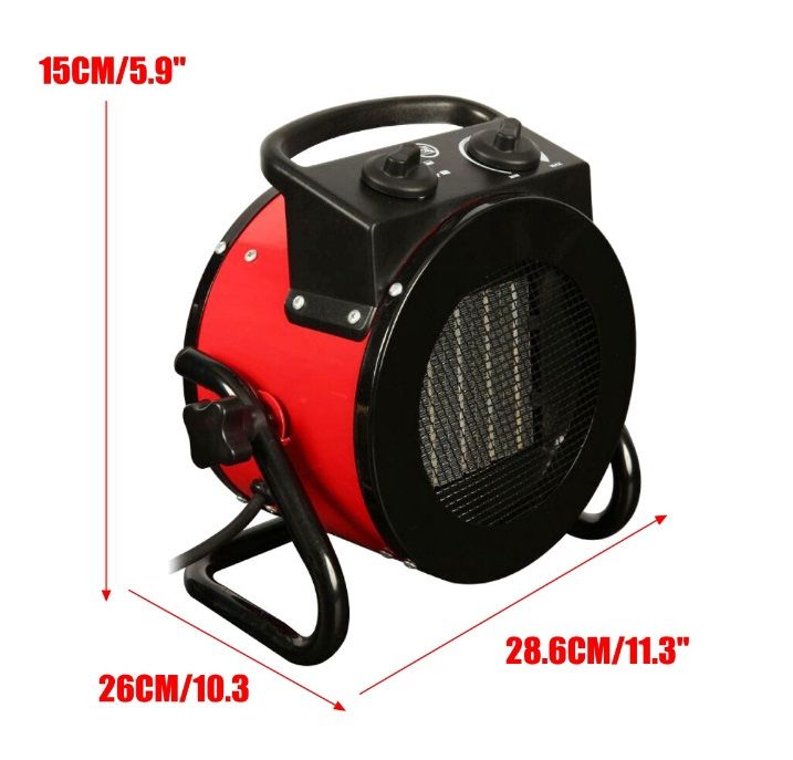 Тепловая пушка обогреватель SPARK LUX 2000W, 50Hz, STV-2A