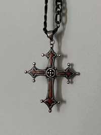 Сребърен кръст с верижка