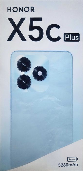Telefon mobil Honor X5c Plus, 4GB RAM, 128GB, Midnight Black