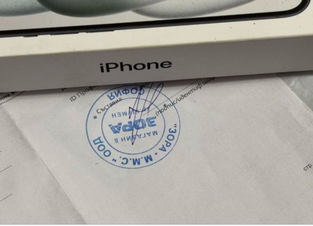 256GB iPhone 15 ЗОРА Гаранция 2025г. Black / Черен