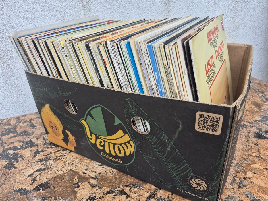 Vând 100 Discuri Vinil colectie muzica clasica pentru pick Up 33RTM