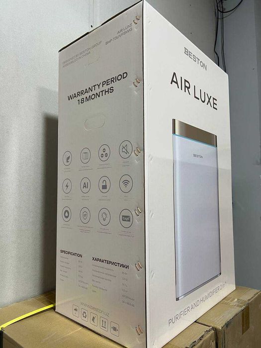 Воздухоочиститель и увлажнитель AIR LUXE
BPH-73UVF8WG